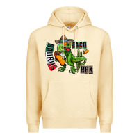 Pina Colada taco saurus rex Premium Hoodie - CowhideDigitalArt