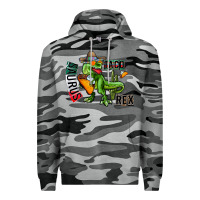 Slate Camo taco saurus rex Premium Hoodie - CowhideDigitalArt