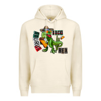 Tofu taco saurus rex Premium Hoodie - CowhideDigitalArt
