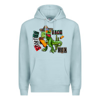 Blue Mist taco saurus rex Premium Hoodie - CowhideDigitalArt