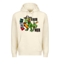 Sandshell taco saurus rex Premium Hoodie - CowhideDigitalArt
