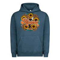Pigment Midnight Navy mama western Urban Hoodie - RacoonDesign