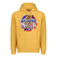 Mustard baseball mama Premium Hoodie - RacoonDesign