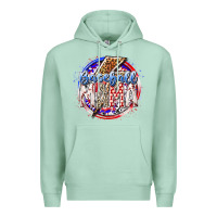 Seafoam baseball mama Premium Hoodie - RacoonDesign