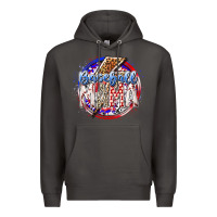 Smoke baseball mama Premium Hoodie - RacoonDesign