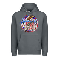 Rock baseball mama Premium Hoodie - RacoonDesign