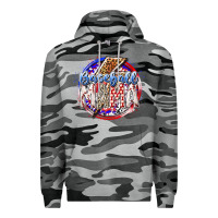 Slate Camo baseball mama Premium Hoodie - RacoonDesign