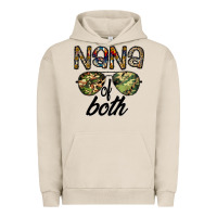Pigment French Oak nana of both Urban Hoodie - CowhideDigitalArt