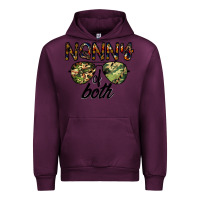 Mauve Wine nanny of both Urban Hoodie - CowhideDigitalArt