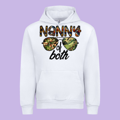 Nanny Of Both Urban Hoodie Designed By Cowhidedigitalart