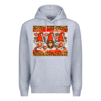 Heather Grey basketball gnome Premium Hoodie - HRA Design Shop