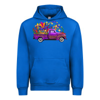 Cobalt mardi gras truck Urban Hoodie - FaDigitalArtStudio
