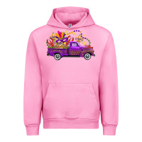 Fuchsia Pink mardi gras truck Urban Hoodie - FaDigitalArtStudio