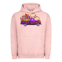 Pigment Salmon mardi gras truck Urban Hoodie - FaDigitalArtStudio