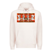 Pale Pink basketball gnome license plate Premium Hoodie - HRA Design Shop