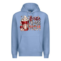Colony Blue baseball mom coffee Premium Hoodie - RacoonDesign