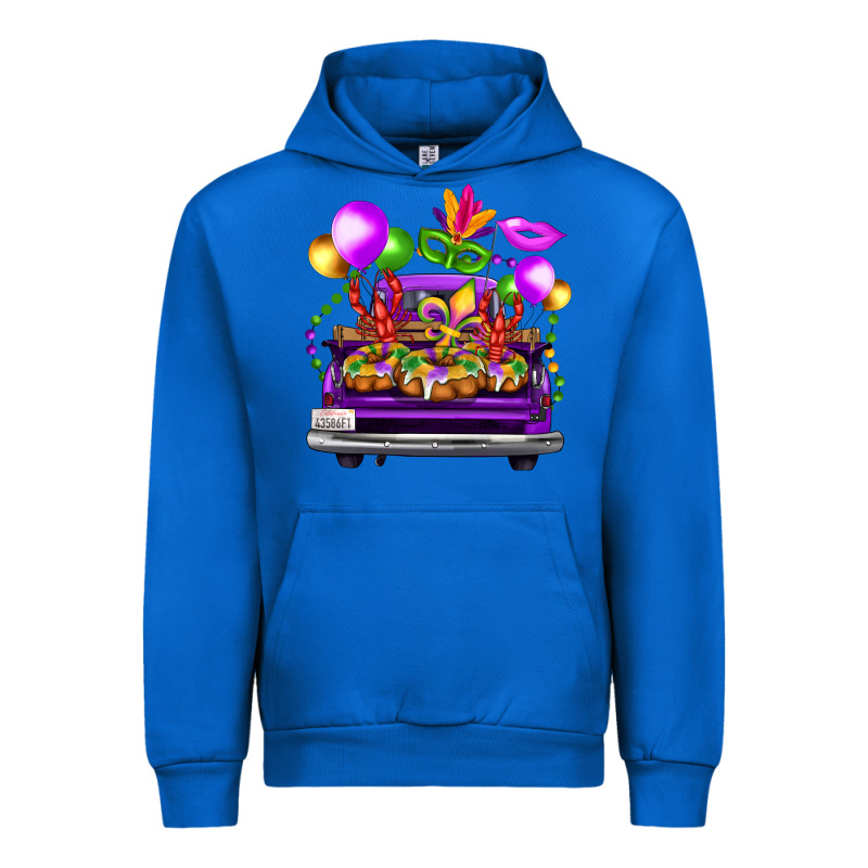 Mardi Gras Farm Truck Urban Hoodie by FaDigitalArtStudio | Teevron