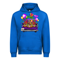 Cobalt mardi gras farm truck Urban Hoodie - FaDigitalArtStudio