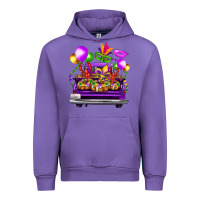 Tulip mardi gras farm truck Urban Hoodie - FaDigitalArtStudio
