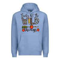 Colony Blue teacher of the wild things Premium Hoodie - CowhideDigitalArt