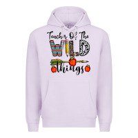 Lilac teacher of the wild things Premium Hoodie - CowhideDigitalArt