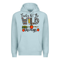 Blue Mist teacher of the wild things Premium Hoodie - CowhideDigitalArt