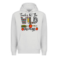 Dove Grey teacher of the wild things Premium Hoodie - CowhideDigitalArt