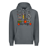 Rock teacher of the wild things Premium Hoodie - CowhideDigitalArt