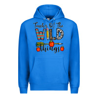 True Royal teacher of the wild things Premium Hoodie - CowhideDigitalArt