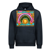 Navy summer rainbow Urban Hoodie - HRA Design Shop