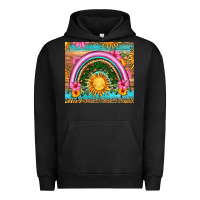 Pigment Black summer rainbow Urban Hoodie - HRA Design Shop