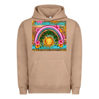 Pigment Burro summer rainbow Urban Hoodie - HRA Design Shop