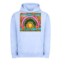 Pigment Grape Ice summer rainbow Urban Hoodie - HRA Design Shop