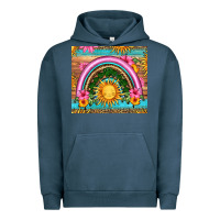 Pigment Midnight Navy summer rainbow Urban Hoodie - HRA Design Shop