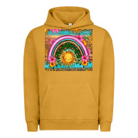 Pigment Peanut Butter summer rainbow Urban Hoodie - HRA Design Shop
