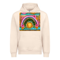 Sandshell summer rainbow Urban Hoodie - HRA Design Shop