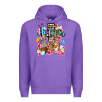 Purple Easter Day He lives Premium Hoodie - OliviaCreatesArt
