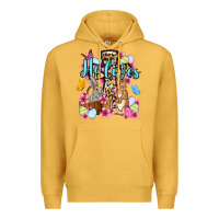 Mustard Easter Day He lives Premium Hoodie - OliviaCreatesArt