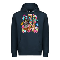 Navy Easter Day He lives Premium Hoodie - OliviaCreatesArt