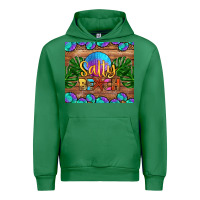 Emerald salty beach Urban Hoodie - HRA Design Shop