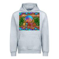 Heather Grey salty beach Urban Hoodie - HRA Design Shop