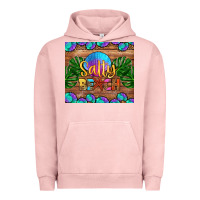 Pigment Salmon salty beach Urban Hoodie - HRA Design Shop