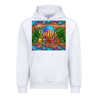 White salty beach Urban Hoodie - HRA Design Shop