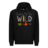 Black teacher of the wild Premium Hoodie - CowhideDigitalArt