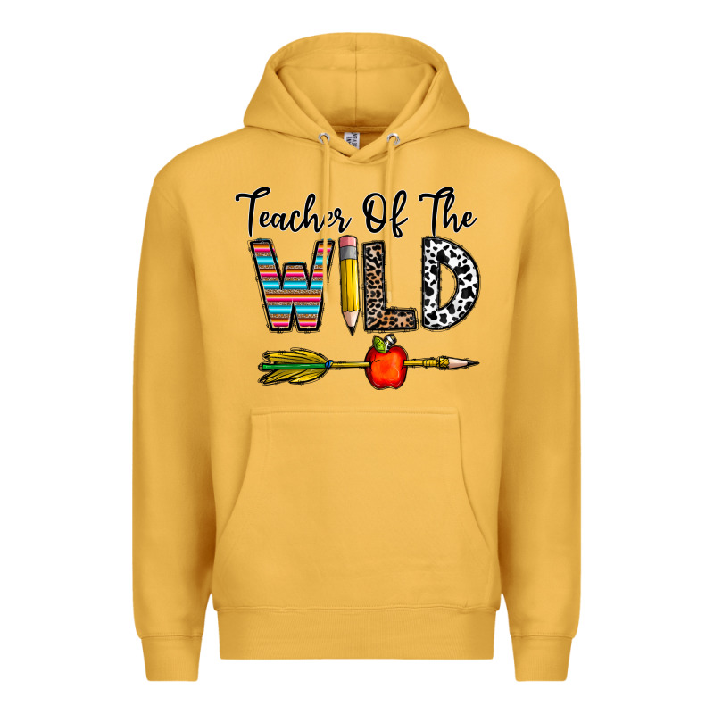 Teacher Of The Wild Premium Hoodie by CowhideDigitalArt | Teevron