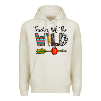 Oatmeal Heather teacher of the wild Premium Hoodie - CowhideDigitalArt