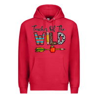 Cardinal teacher of the wild Premium Hoodie - CowhideDigitalArt