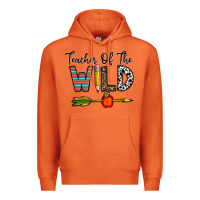 Carrot teacher of the wild Premium Hoodie - CowhideDigitalArt