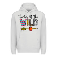 Dove Grey teacher of the wild Premium Hoodie - CowhideDigitalArt