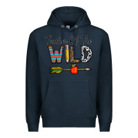 Navy teacher of the wild Premium Hoodie - CowhideDigitalArt